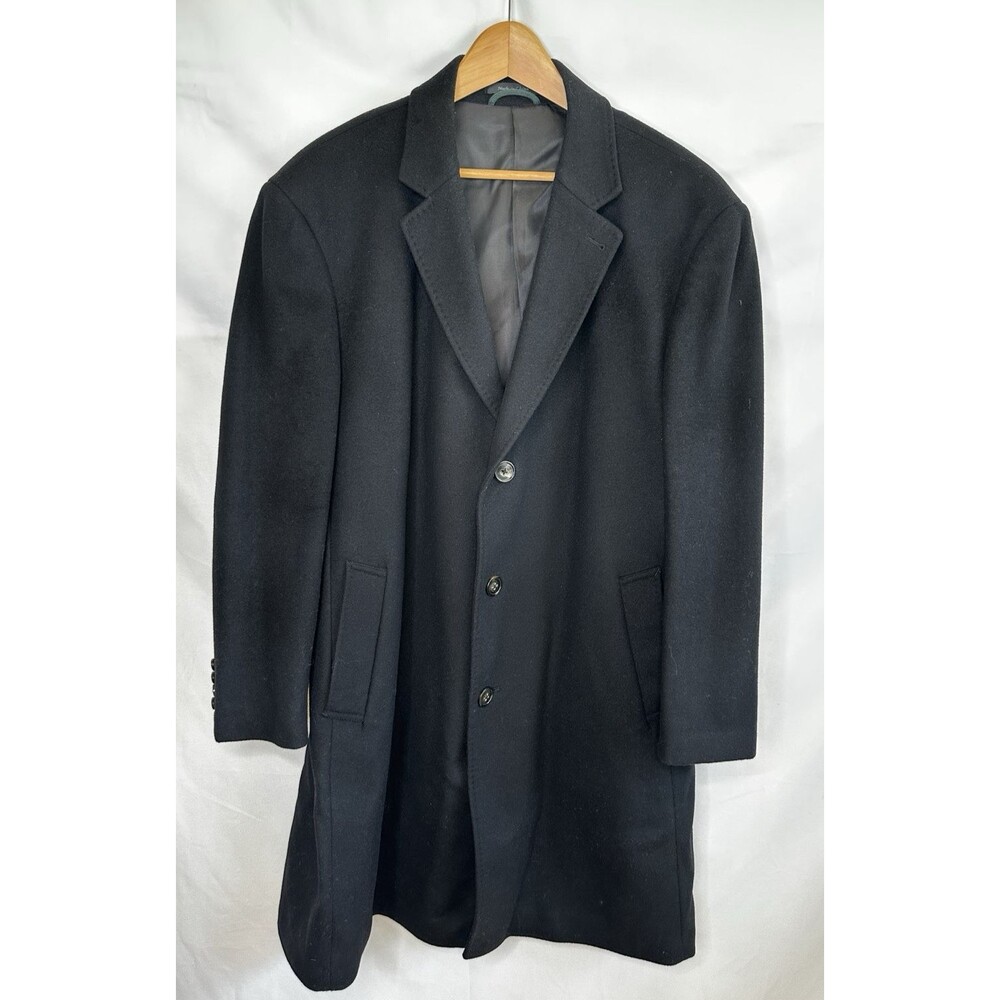 Lauren Ralph Lauren Men’s  Over Coat 48R  Cashmere Wool  Made in Italy